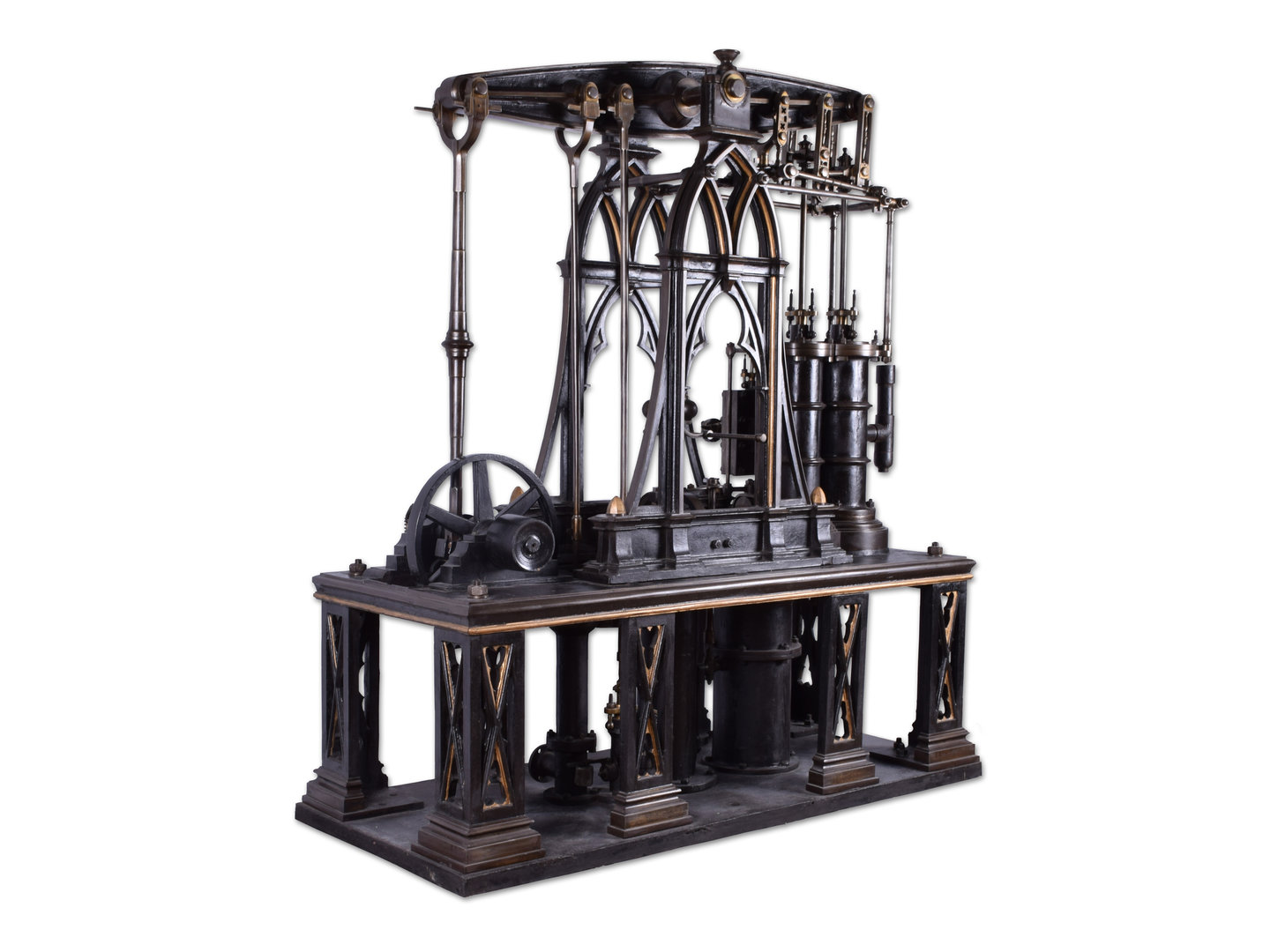 Compound balansstoommachine, ca. 1840
