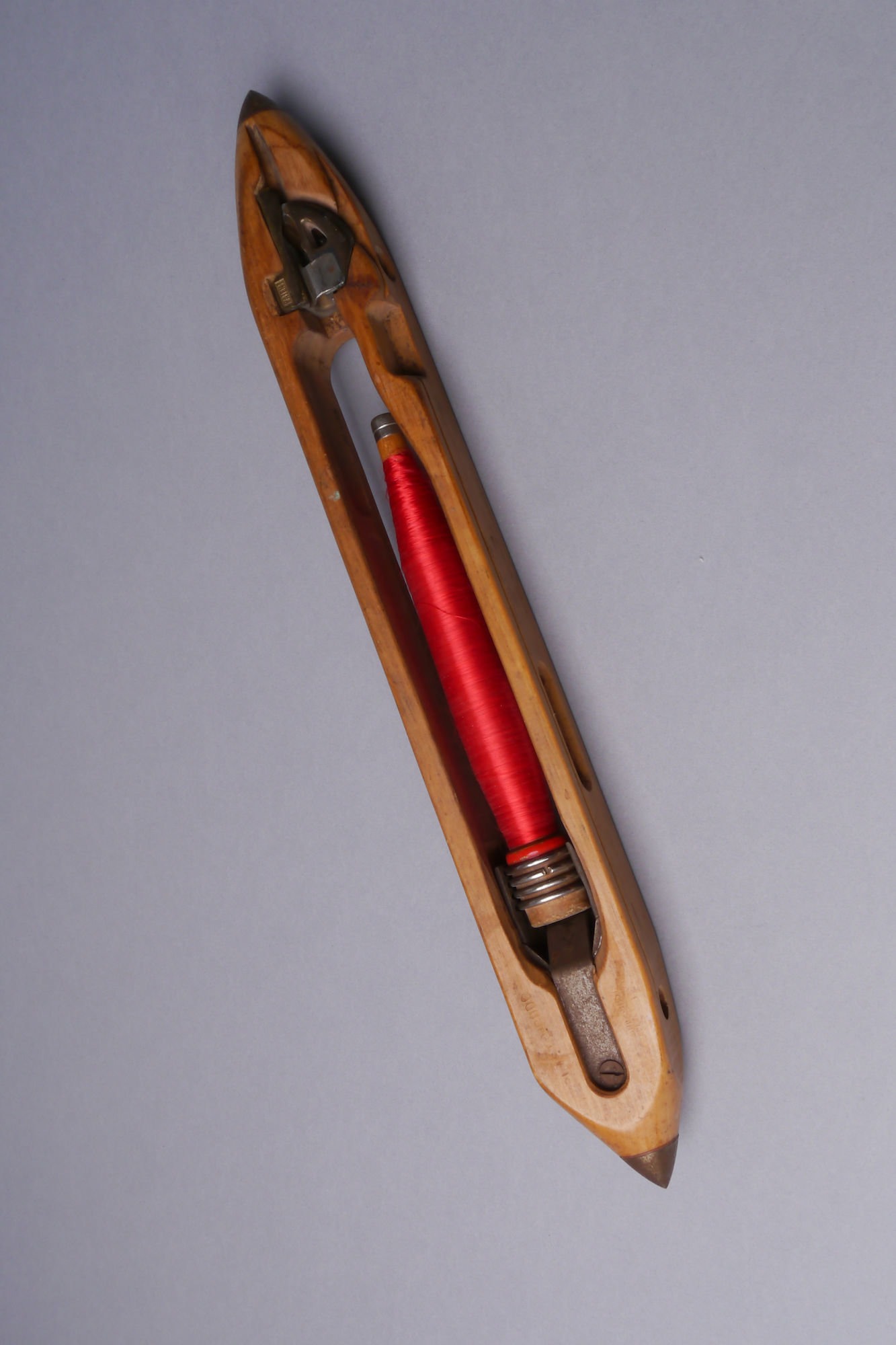 Schietspoel voor een volautomatisch weefgetouw van het merk Vandenweghe