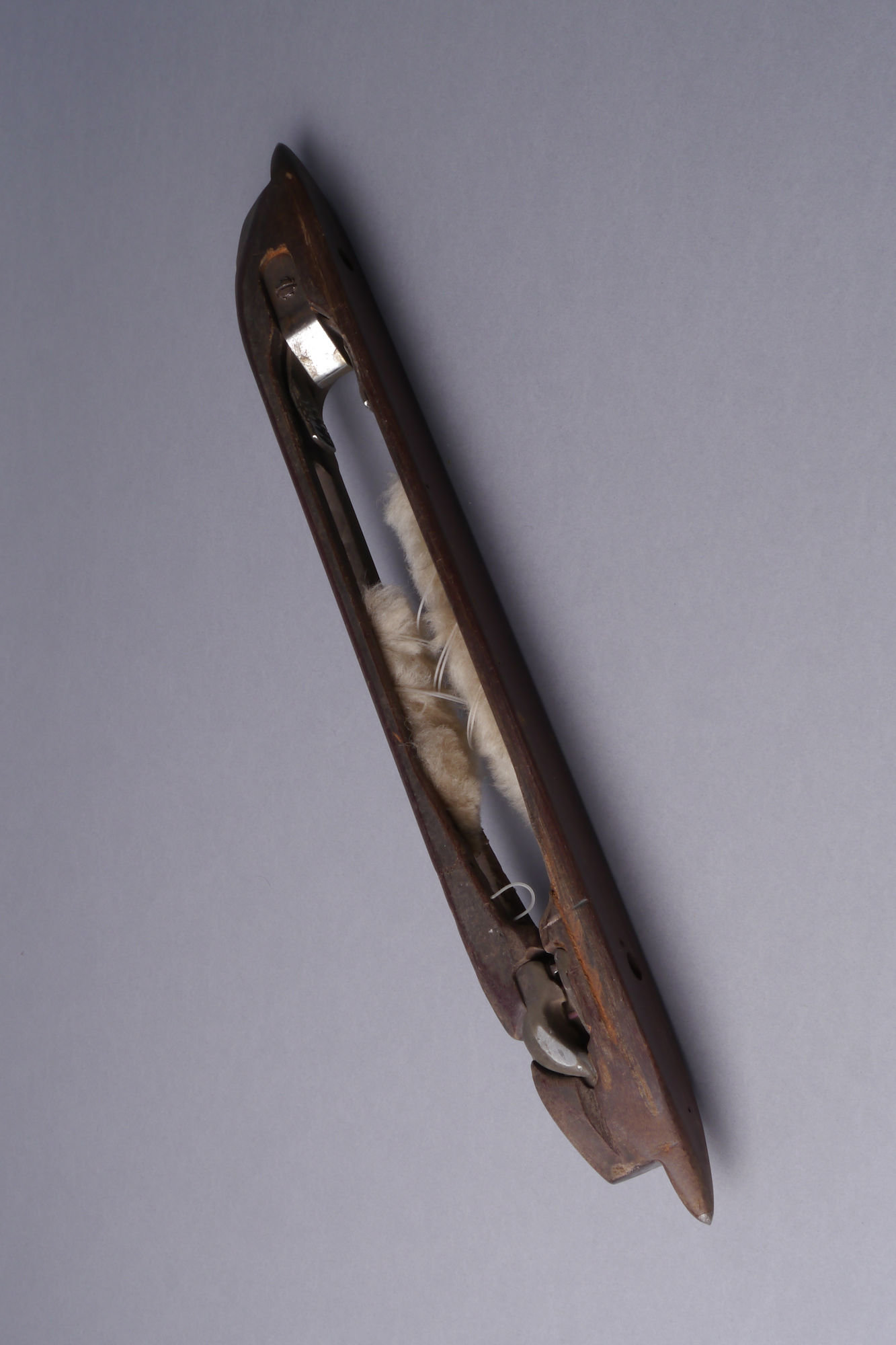 Schietspoel voor een volautomatisch weefgetouw