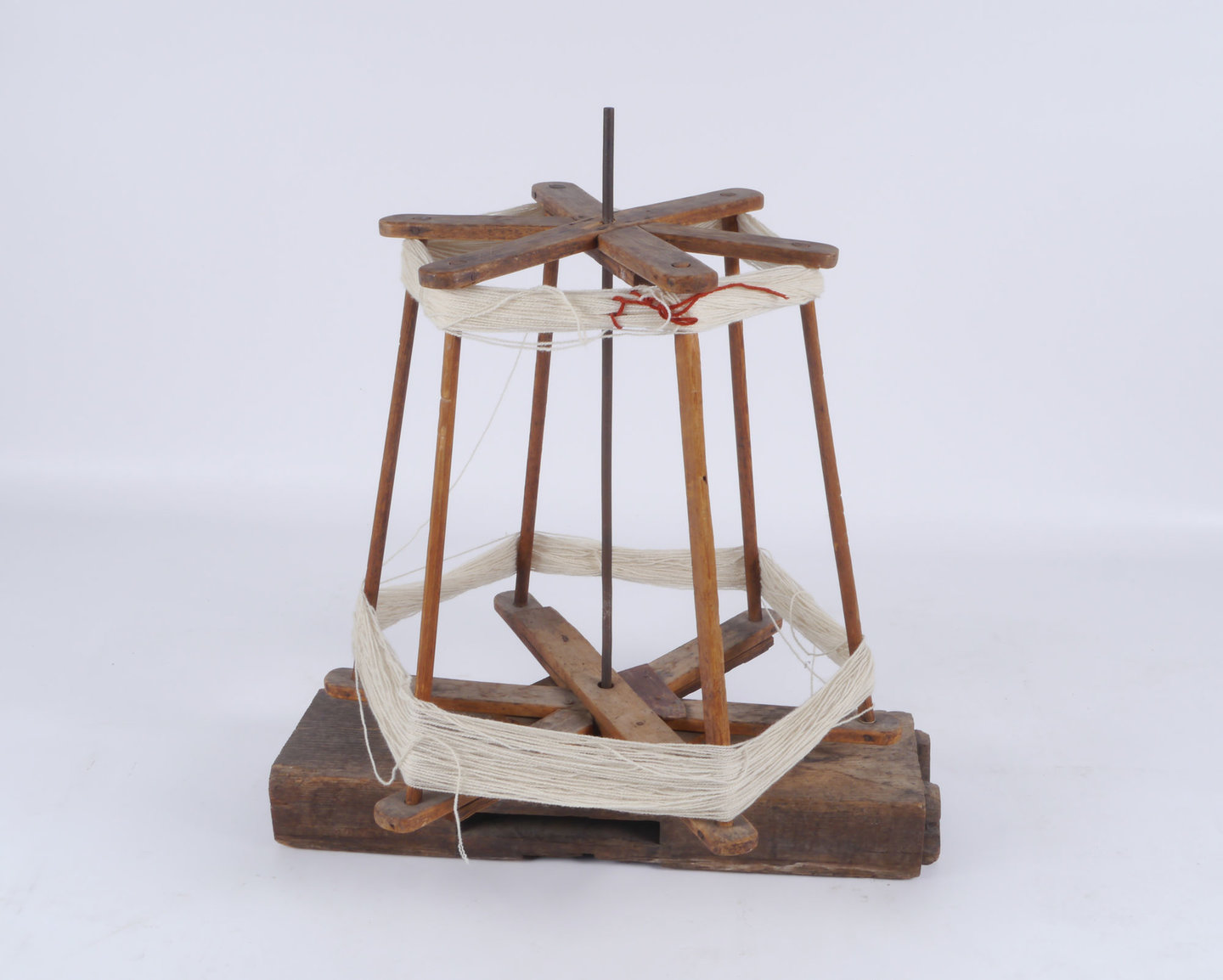 Vaste haspel of garenwinder