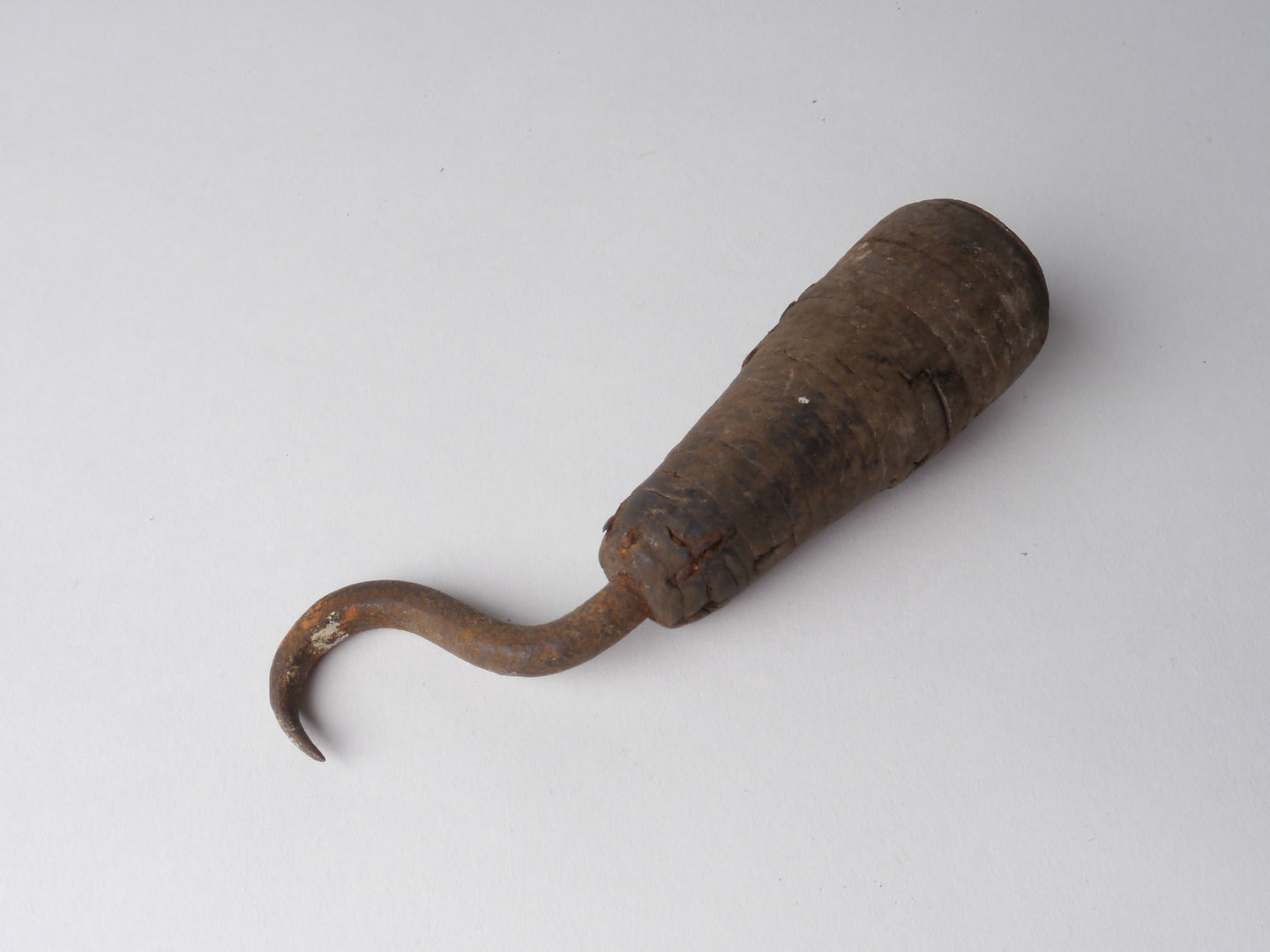 Handhaak voor het aanhaken van balen