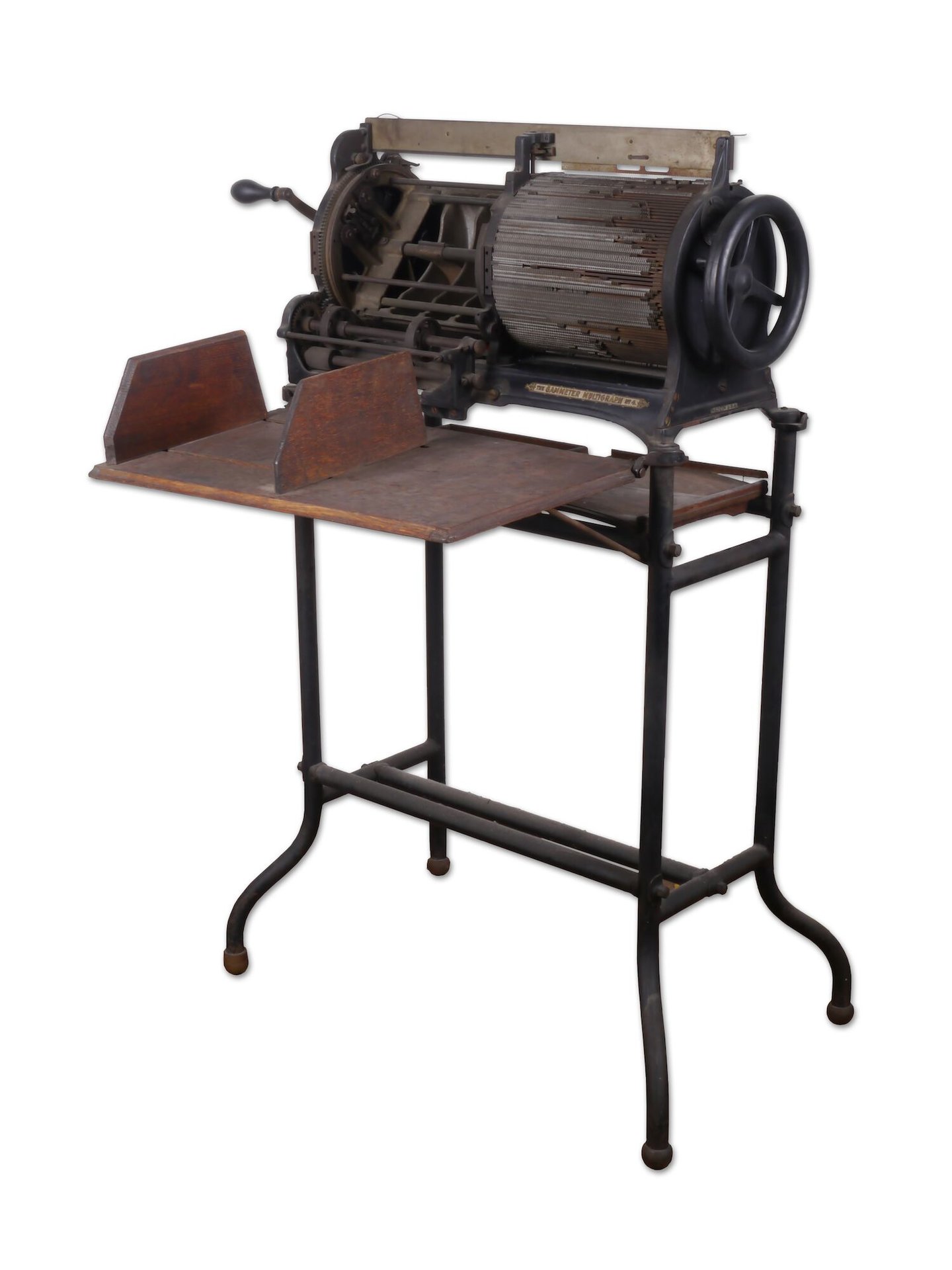 Multigraaf of lood-ronddruksysteem van het merk American Multigraph Company