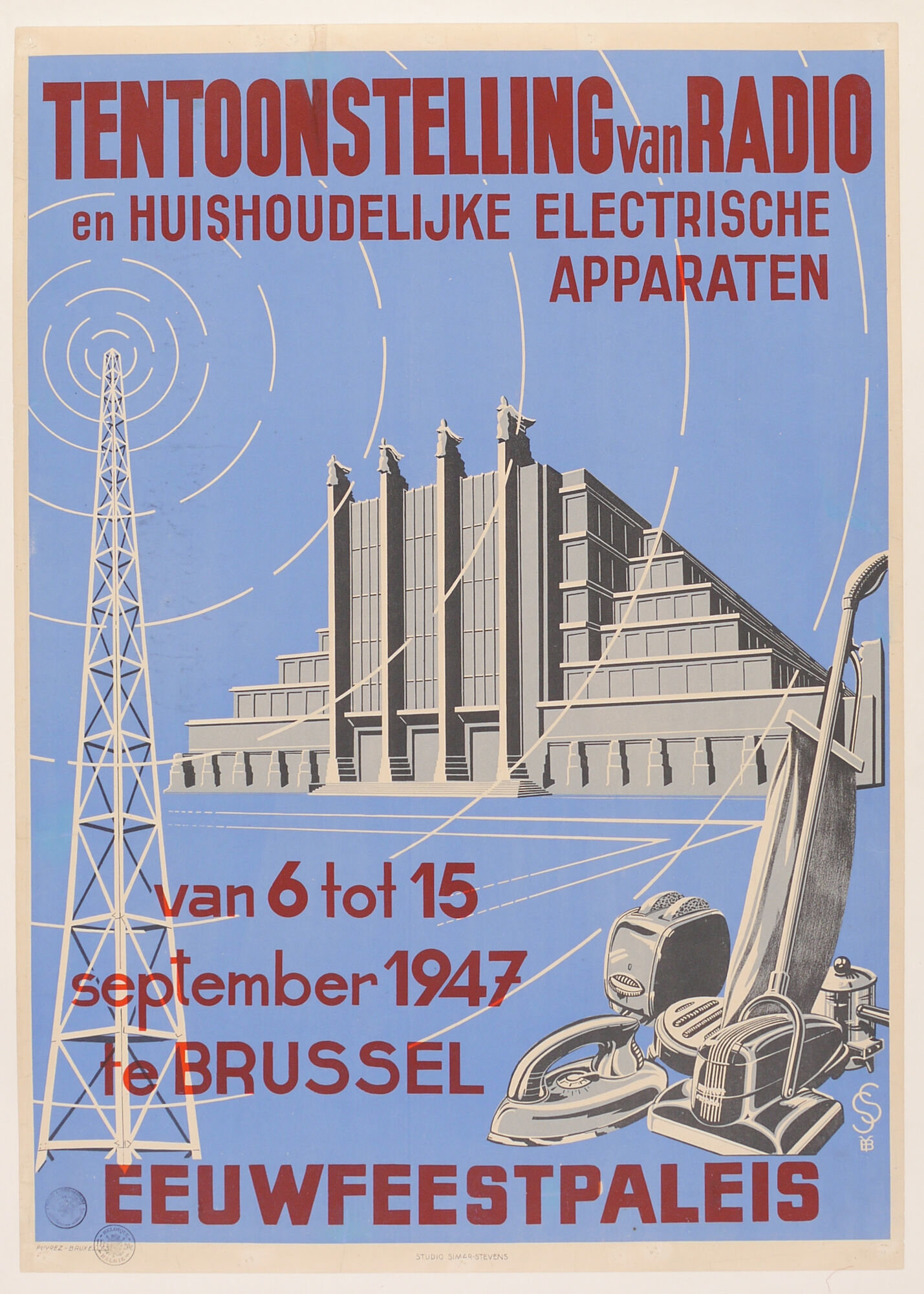 Reclameaffiche voor de 