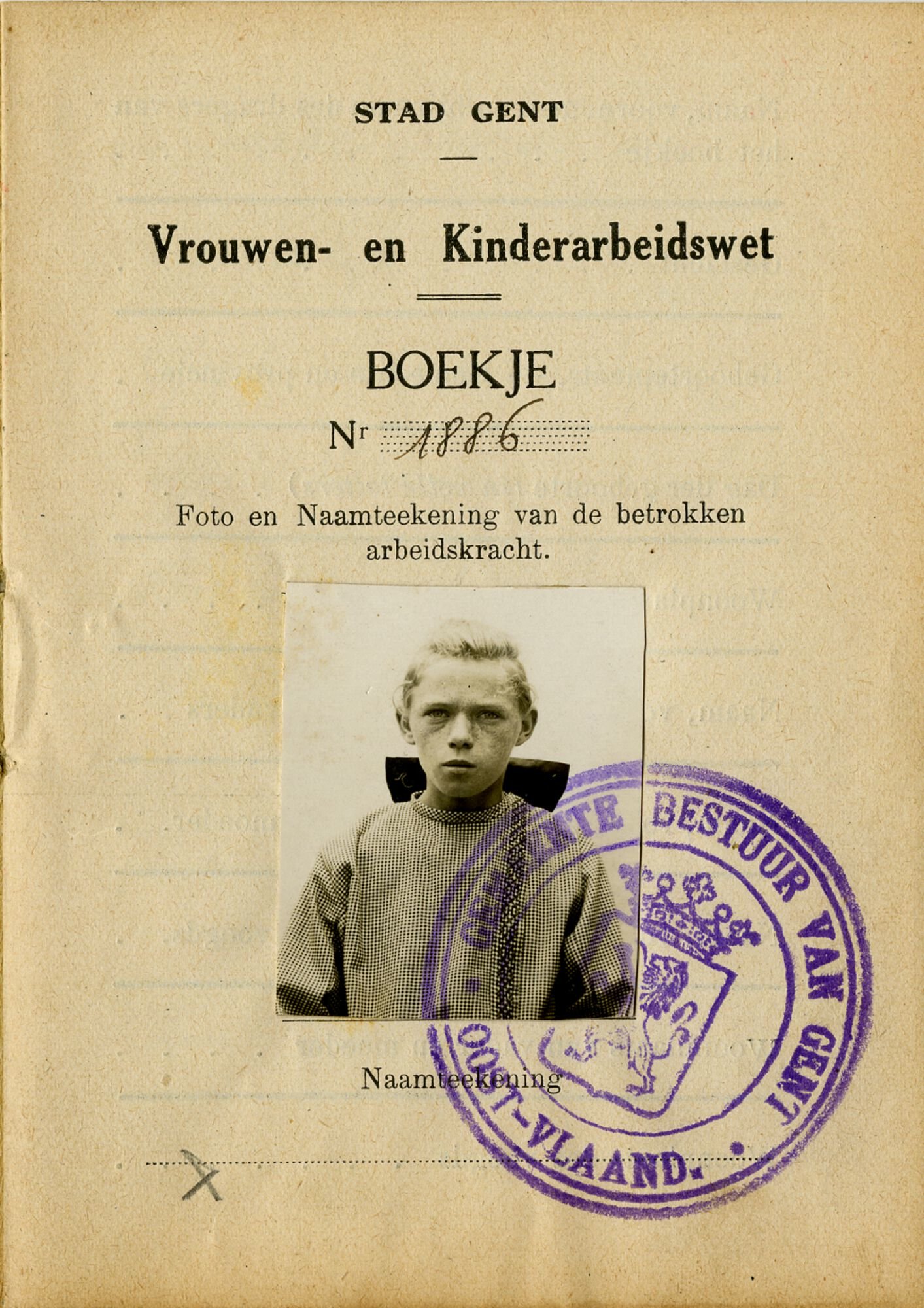 Wetboekje van Clara Ida Backe