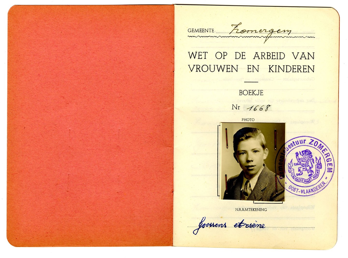 Wetboekje van Arseen Juliaan Goossens