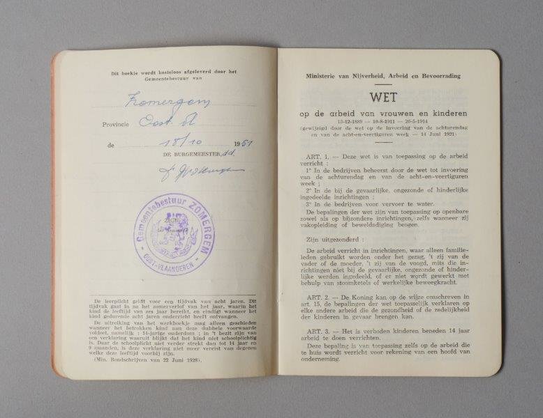 Wetboekje van Arseen Juliaan Goossens