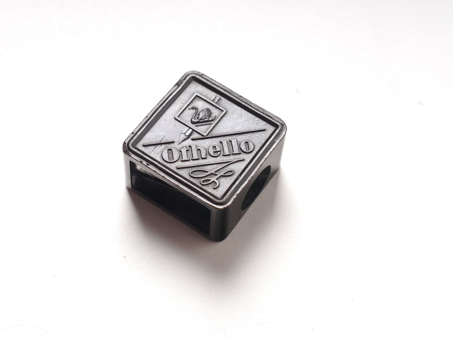 Vierkante dubbele potloodscherper van het merk Schwan